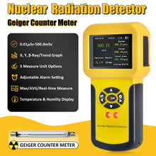 Load image into Gallery viewer, BTMETER BT-886A Nuclear Radiation Meter Geiger Counter - btmeter-store