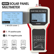 Load image into Gallery viewer, Solar Panel Tester 800W,