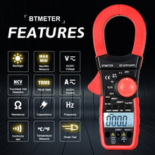 Carregar imagem no visualizador da galeria, BTMETER-BT-570Y-APP Digital Clamp Multímeter, 2000A, 2000V ,True RMS Meter, Bluetooth, App