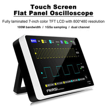 Load image into Gallery viewer, Flat-panel Digital Oscilloscope with 2 Channels, 100Mhz Bandwidth, 1GSa/s Sampling Rate