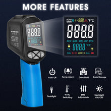 이미지를 갤러리 뷰어에 로드 , BTMETER BT-1580C-APP Color Display Infrared Thermometer -50℃ to 1580℃(-58 to 2876℉) - btmeter-store