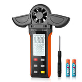 BTMETER BT-5000K Handheld Anemometer with Vane Cover & 270º Rotatable Detector