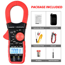 Charger l&#39;image dans la galerie, BTMETER-BT-570Y-APP Digital Clamp Multímeter, 2000A, 2000V ,True RMS Meter, Bluetooth, App