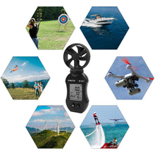 Cargar imagen en el visor de la galería, BTMETER BT-877  Handheld Anemometer Digital Wind Speed Meter for HVAC Outdoor Sailing Shooting Golf - btmeter-store