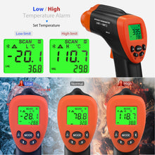 Carregar imagem no visualizador da galeria, BTMETER BT-980D D:S 12:1 Handheld Industrial Infrared Thermometer for -58℉ to 1022℉(-50°C ~ 550°C)