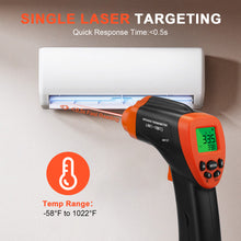 Charger l&#39;image dans la galerie, BTMETER BT-980D D:S 12:1 Handheld Industrial Infrared Thermometer for -58℉ to 1022℉(-50°C ~ 550°C)