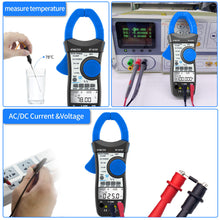 Load image into Gallery viewer, BTMETER BT-870P Clamp Active Reactive Power Meter AC DC 999.9A