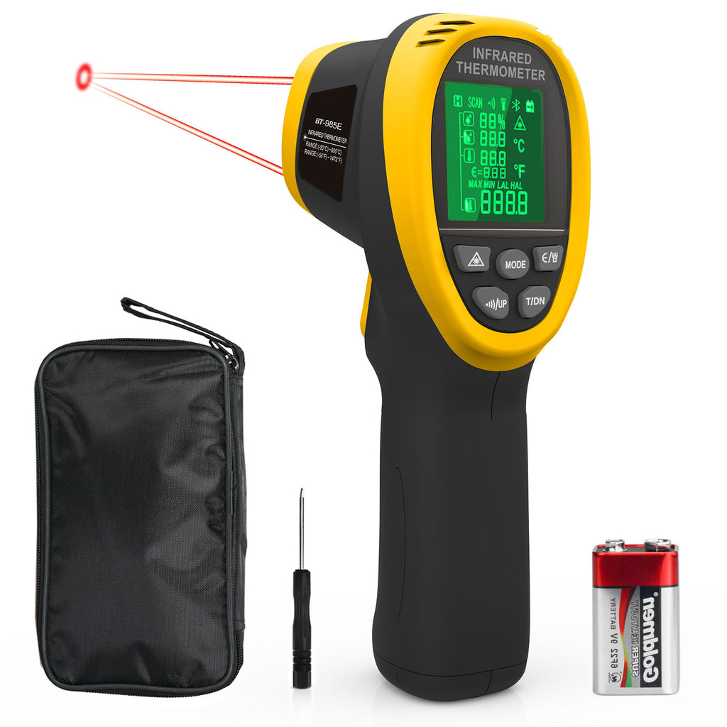 BTMETER BT-985E Infrared Thermometer -58℉~1472℉ (-50℃~800℃) - btmeter-store