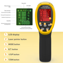 Load image into Gallery viewer, BTMETER BT-985E Infrared Thermometer -58℉~1472℉ (-50℃~800℃) - btmeter-store