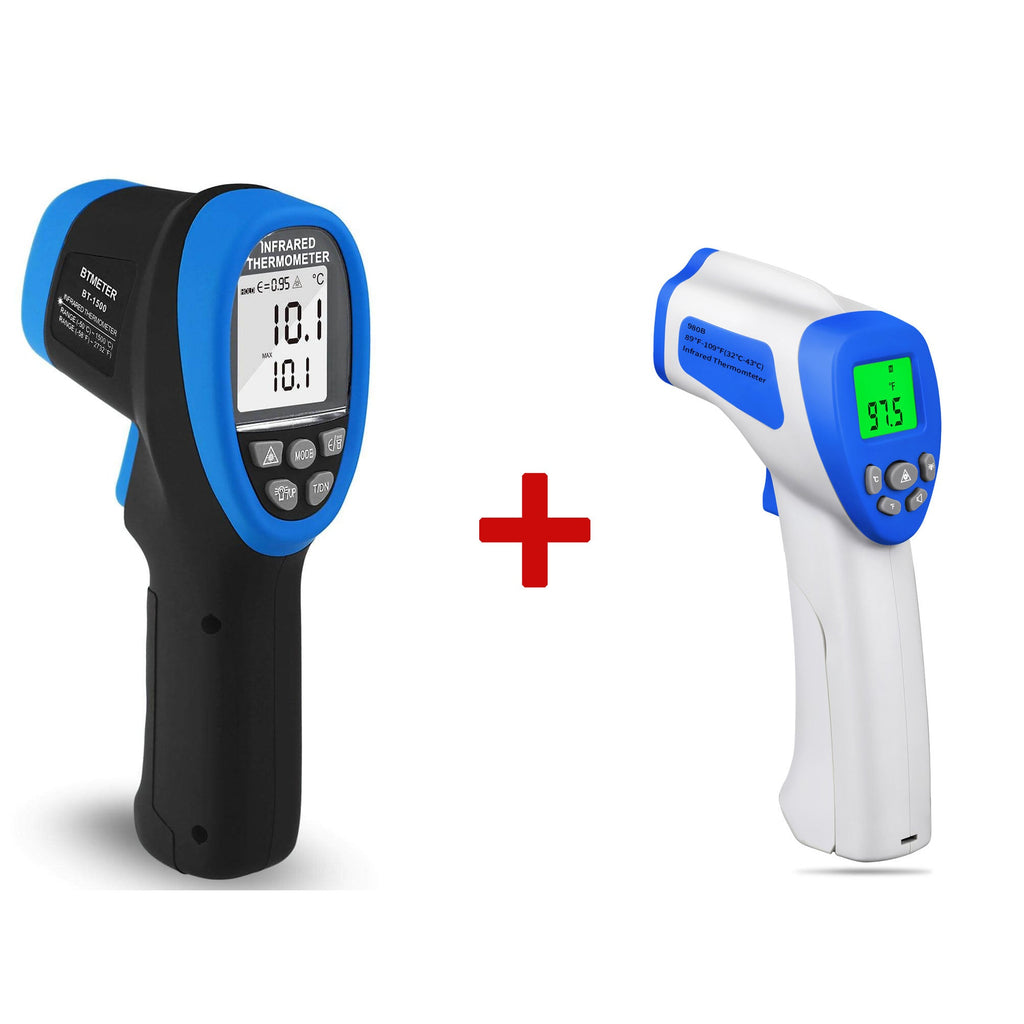 BTMETER BT - 1500 Digital Infrared Thermometer - 50℃~1500℃ DS 30:1 - btmeter - store