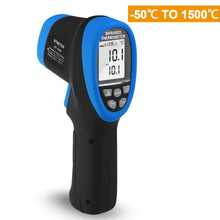 Cargar imagen en el visor de la galería, BTMETER BT - 1500 Digital Infrared Thermometer - 50℃~1500℃ DS 30:1 - btmeter - store