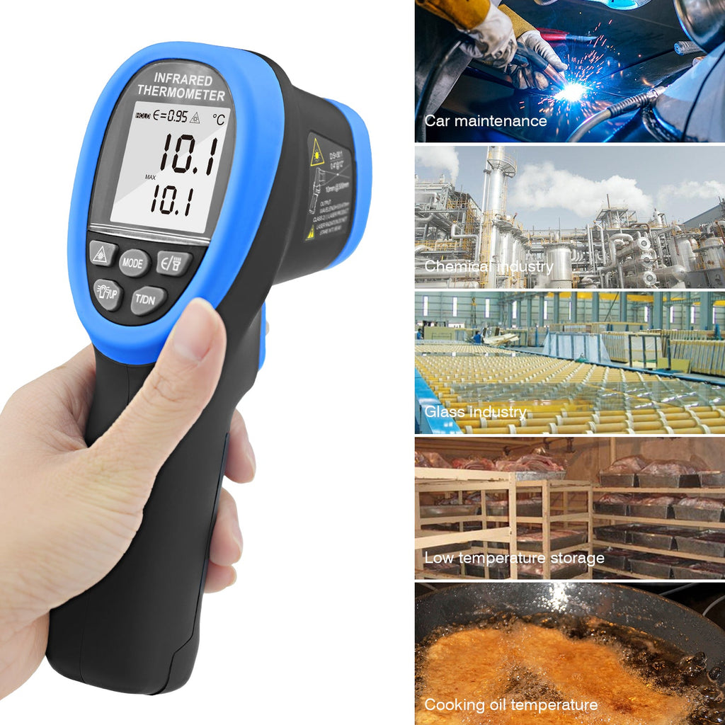 BTMETER BT-1500APP Digital Infrared Thermometer -50℃~1500℃ DS 30:1, Connect the Phone - btmeter-store