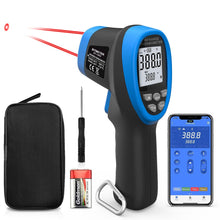 이미지를 갤러리 뷰어에 로드 , BTMETER BT-1500APP Digital Infrared Thermometer -50℃~1500℃ DS 30:1, Connect the Phone - btmeter-store