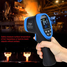 Cargar imagen en el visor de la galería, BTMETER BT-1500C Digital Infrared Thermometer Color LCD -50~1500C DS 30:1 - btmeter-store