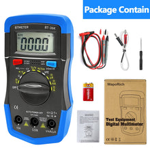 Load image into Gallery viewer, BTMETER BT-36K Digital Multimeter 4000 Counts Auto Ranging AC/DC Current,AC/DC Voltage,Resistance Diodes and fFE with Backlit LCD - btmeter-store