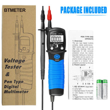 Laden Sie das Bild in den Galerie-Viewer, BTMETER BT-38C Pen Type Digital Multimeter AC DC 600V High Voltage Tester - btmeter-store
