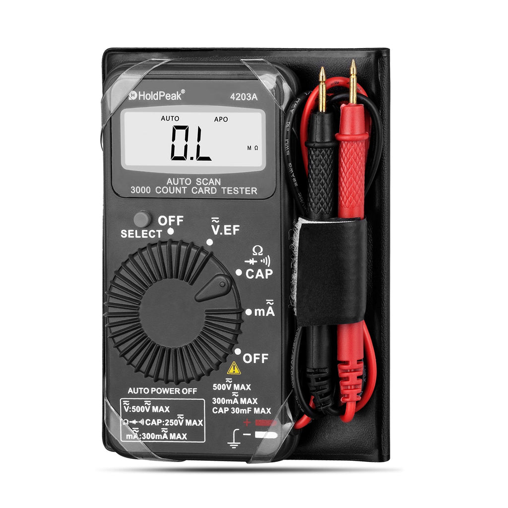 BTMETER BT-4203 Mini Digital Multimeter Card Type Auto Range - btmeter-store