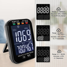 Carregar imagem no visualizador da galeria, BTMETER BT - 531G - WIFI CO2 Air Quality Monitor with Alarm Detect Carbon Dioxide Test Indoor - btmeter - store