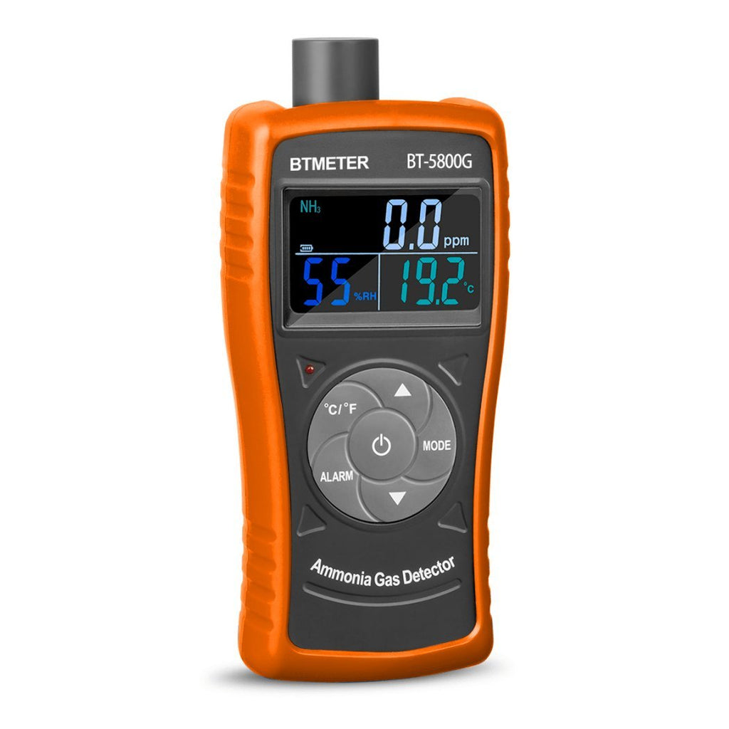 BTMETER BT - 5800G Ammonia Gas Detector Sensor, Accurately test for 0~100 PPM Nh3 Monitor Gauge with Temperature Humidity Tester - btmeter - store