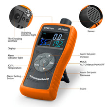 画像をギャラリービューアに読み込む, BTMETER BT-5800G Ammonia Gas Detector Sensor, Accurately test for 0~100 PPM Nh3 Monitor Gauge with Temperature Humidity Tester - btmeter-store