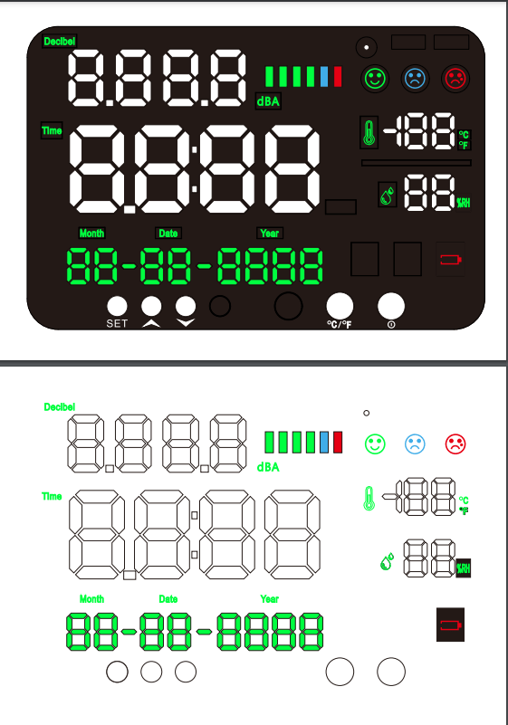 BTMETER BT - 7000A 4 - in - 1 Decibel Meter 30~130dB, Decibel/Temperature/Humidity Meter with Alarm and USB Cable - btmeter - store