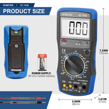 Cargar imagen en el visor de la galería, BTMETER BT - 760B Digital Multimeter Meter with Frequency Temperature - btmeter - store