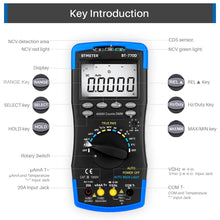 Cargar imagen en el visor de la galería, BTMETER BT - 770D NCV Digital Multimeter High - Accuracy Auto Range True RMS 40000Counts - btmeter - store