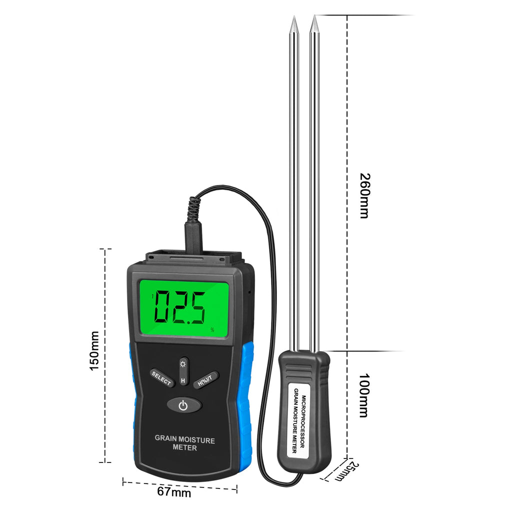 BTMETER BT - 8032G Humidity Tester Digital Display Grain Moisture Meter 2~30% - btmeter - store