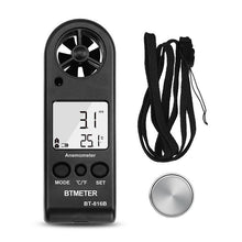 Charger l&#39;image dans la galerie, BTMETER BT - 816B Handheld Anemometer with Wind Speed Range 0.3 - 30m/s - btmeter - store