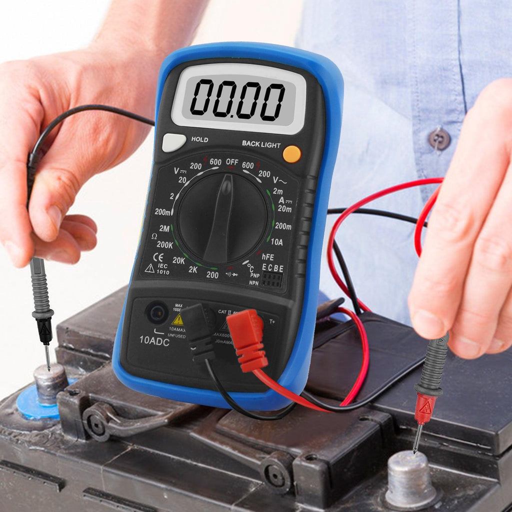 BTMETER BT - 838L Manual Range Digital Multimeter for AC DC Voltage Amp Ohm Volt - btmeter - store