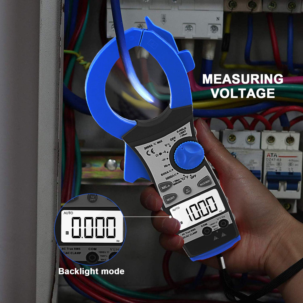 BTMETER BT - 860N Digital Clamp Meter 3000A Amp Meter Multimeter - btmeter - store