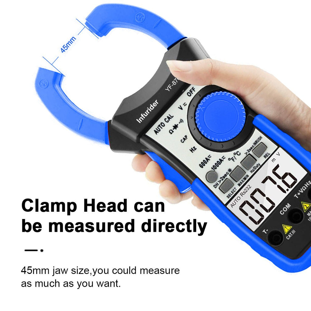 BTMETER BT - 870N Auto Range Multimetro Digital Clamp Meter Multimeter - btmeter - store