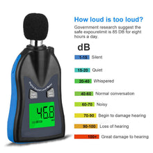 Cargar imagen en el visor de la galería, BTMETER BT - 882C Sound Level Meter Digital Noise Tester 30 - 130dB - btmeter - store