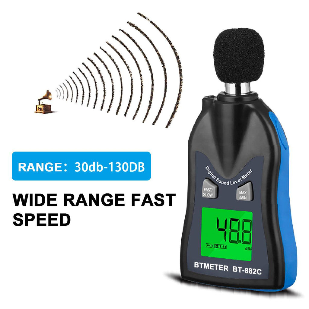 BTMETER BT - 882C Sound Level Meter Digital Noise Tester 30 - 130dB - btmeter - store