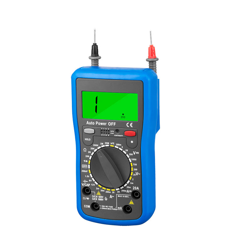 BTMETER BT-90C Digital Multimeter Meter, Manual Range, 1999 Display