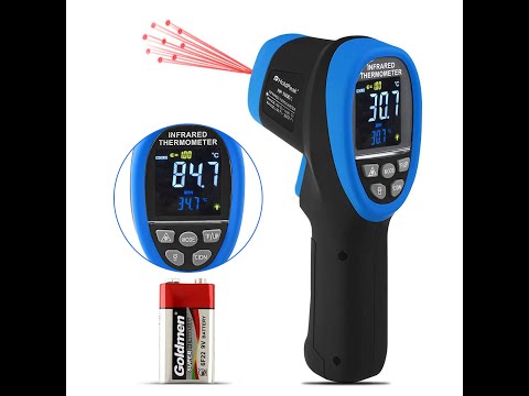 DIT-518) Infrared Thermometer ,High temperature Thermometer 1000 degrees -  Products
