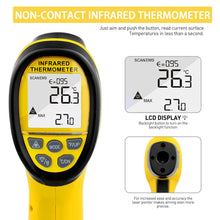 Laden Sie das Bild in den Galerie-Viewer, BTMETER BT-985B Digital Infrared Thermometer Dual Laser Thermometer - btmeter-store