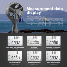 Laden Sie das Bild in den Galerie-Viewer, BTMETER BT-846A Digital Anemometer 0.3~45m/s Wind Speed Sensor - btmeter-store