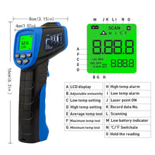 이미지를 갤러리 뷰어에 로드 , BTMETER BT-981C Low Temperature Infrared Thermometer - btmeter-store