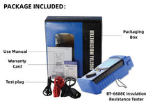 Load image into Gallery viewer, Digital Insulation Resistance Tester 
