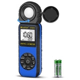 BTMETER BT-881D Digitaler fotografischer Lichtmesser, 270° drehbarer Detektor für Fotografie, LCD-Lichter, Pflanzen, Lumenmesser
